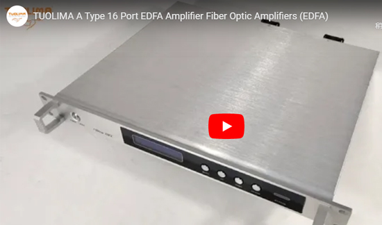 A Typ 16 Port EDFA Amplifier Fiber Optic Amplifiers (EDFA)