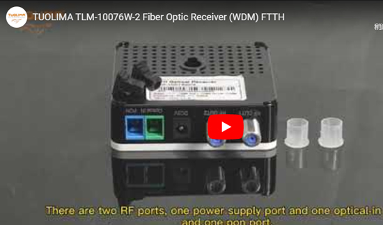 TLM-10076W-2 odbiornik optyczny światłowodowy (WDM) FTTH