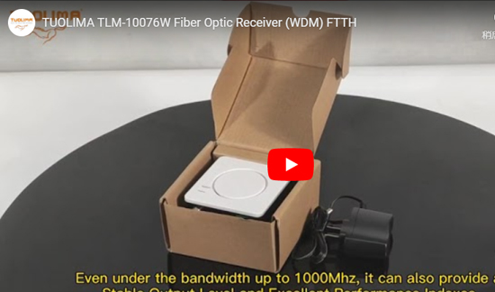 TLM-10076W odbiornik światłowodowy (WDM) FTTH