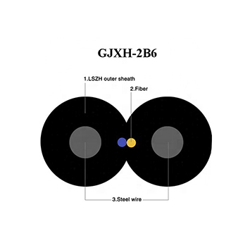 GJXH-2B Fiber Optic Drop Cable-Round